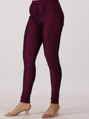 Regal Wine Anarkali Gown with Mirror Work and Zari Dupatta