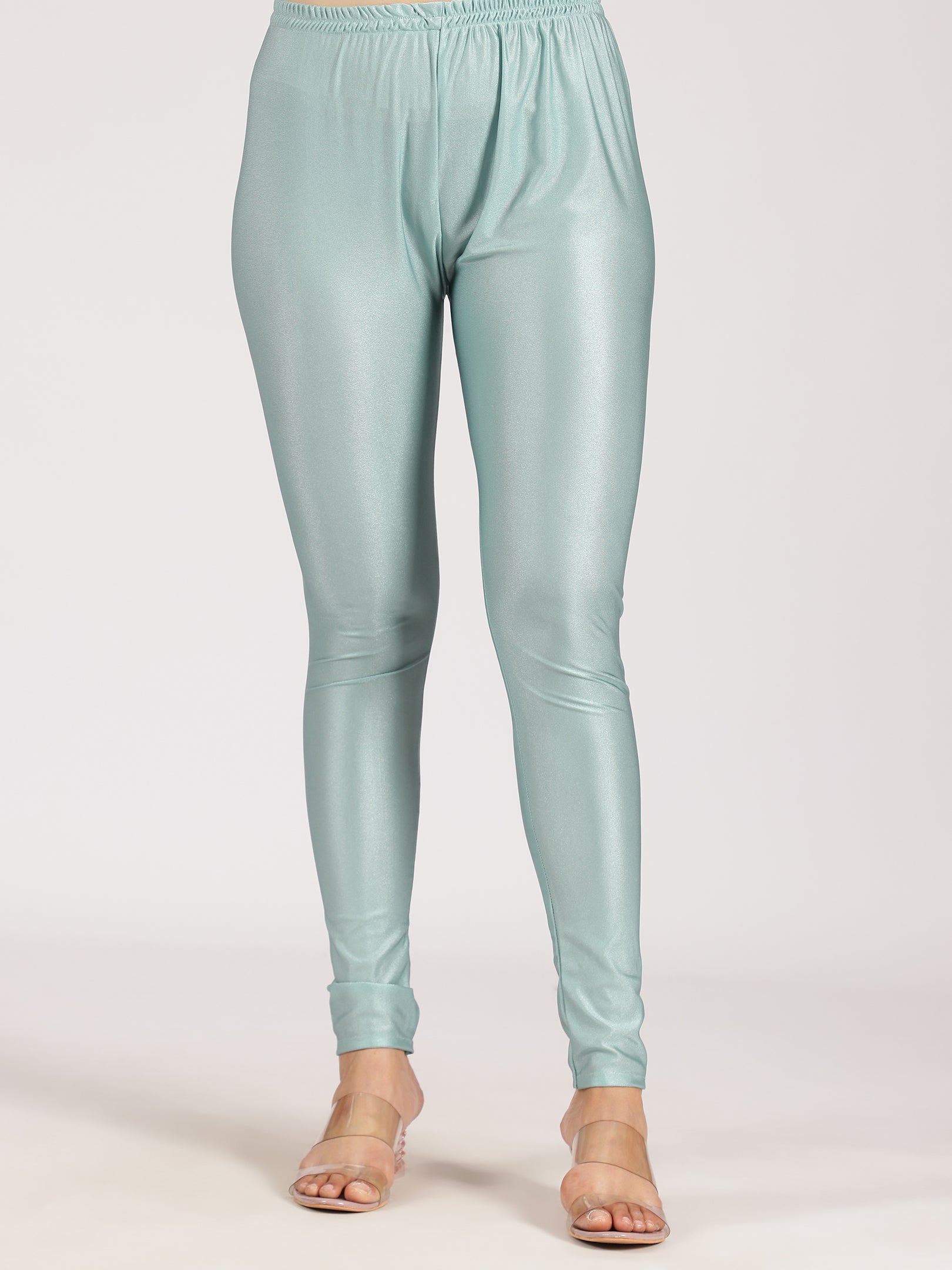 Sky Blue Embellished Anarkali Lehenga Set