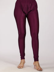 Regal Wine Anarkali Gown with Mirror Work and Zari Dupatta