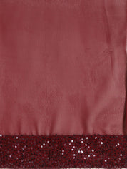 Maroon Embroidered Anarkali Dress with Churidar and Dupatta