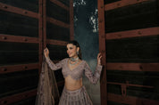 Rose Embellished Bridal Lehenga