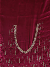 Satin Silk Saree with Sparkling Sequin Embroidery