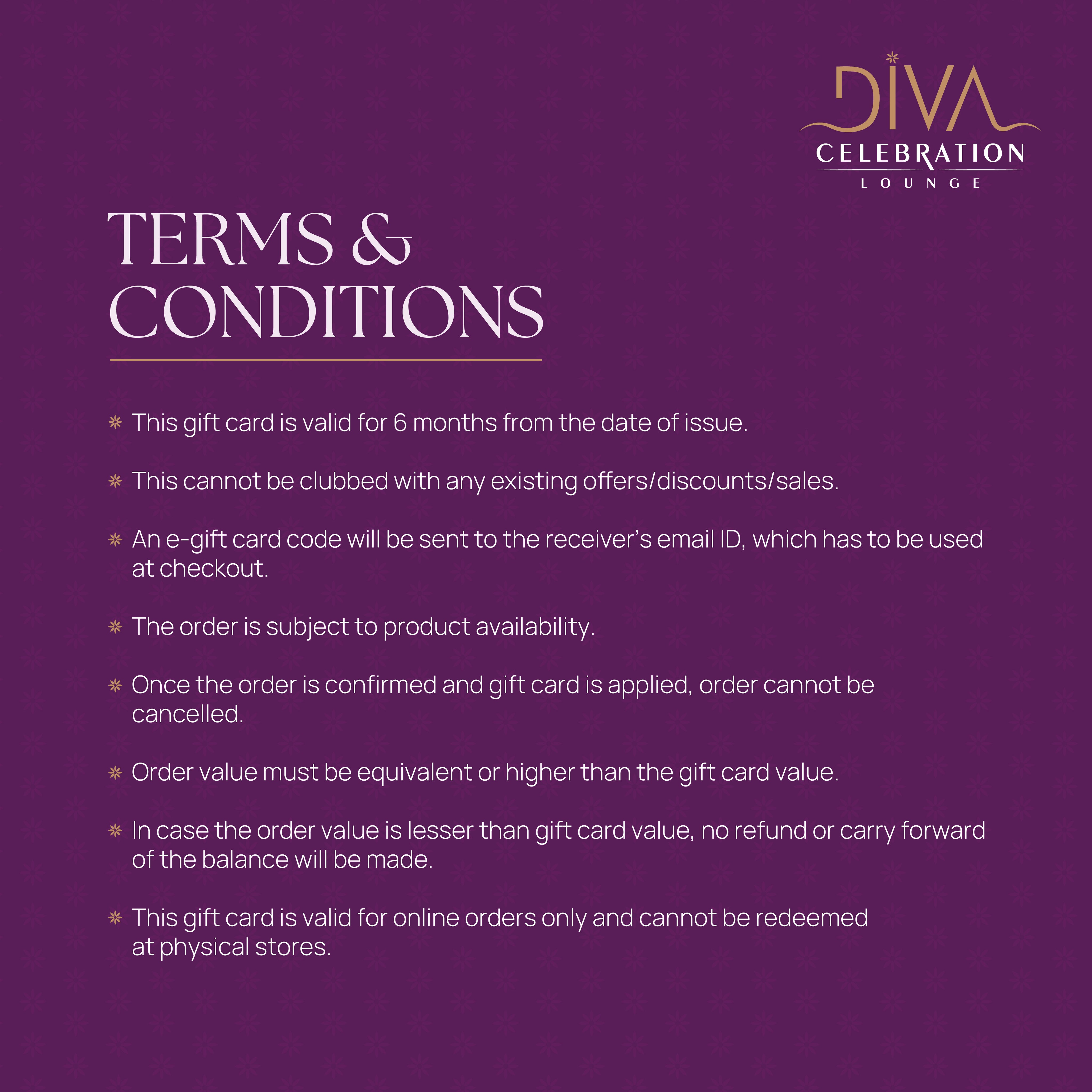 Diva Gift Card