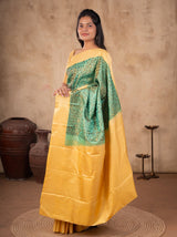 Soft Silk Saree in Sea Green for Festive Occasions